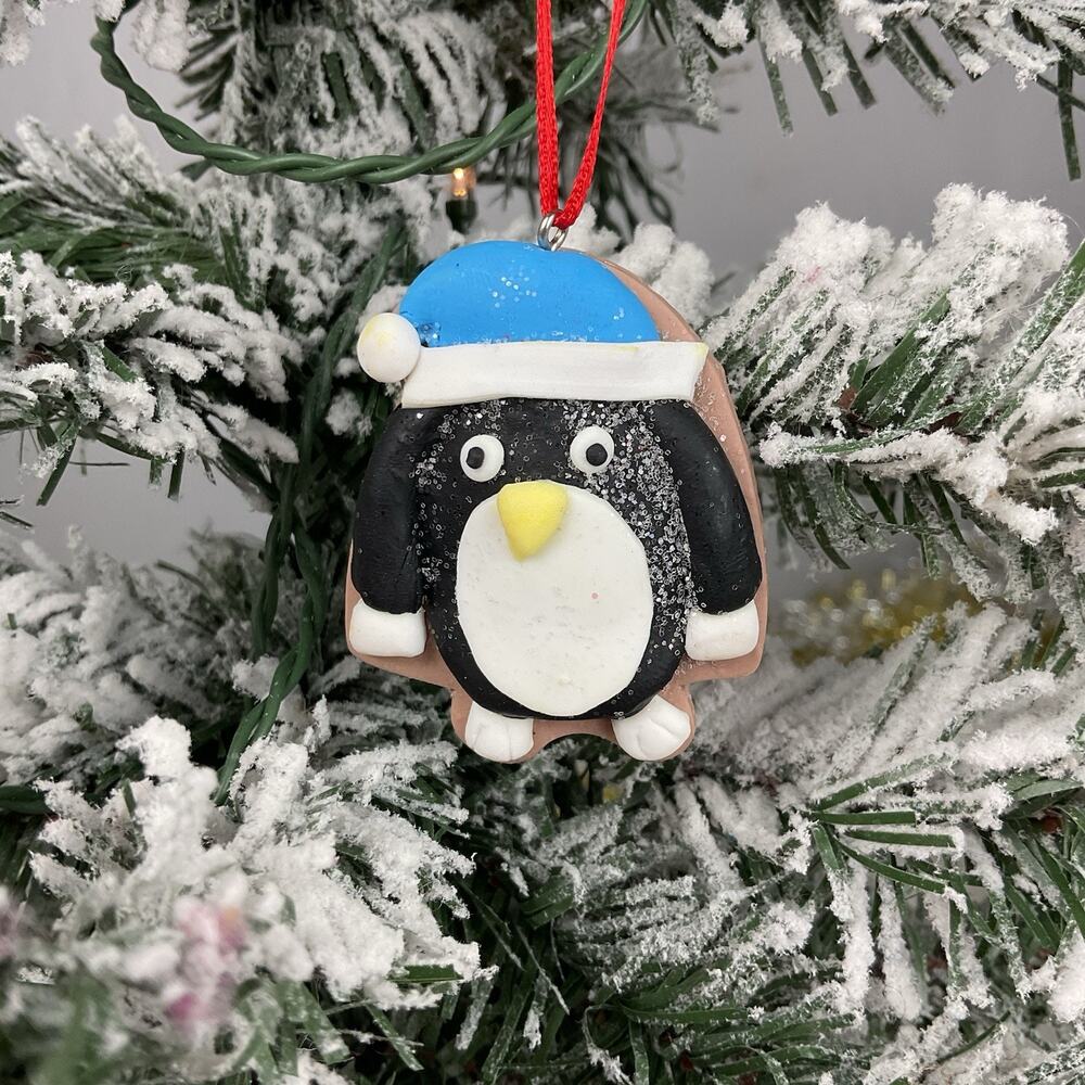 Christmas Tree Ornament-Festive Penguin Cookie Ornament-The Bridge Collection